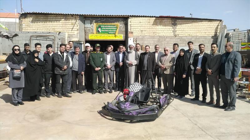 بازدید از واحد صنعتی کهربای نوین با هدف توسعه شهرستان و اشتغال‌زایی